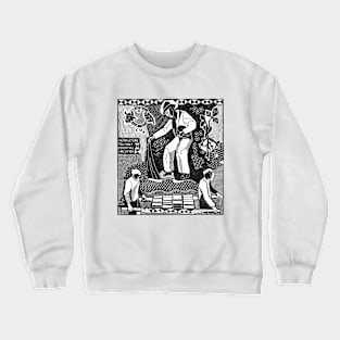 Agriculture The Most Essential Vocation 1935 by Helen West Heller Crewneck Sweatshirt